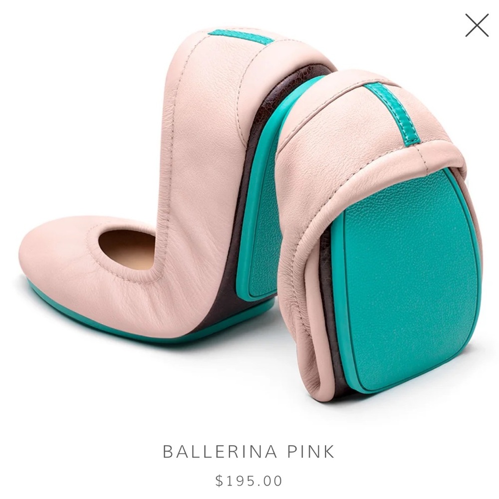 Tieks Women’s Flats in Ballerina Pink